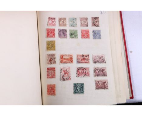 World stamp collection in over twenty albums and stockbooks including partial sheets of Germany stamps, AUSTRALIA, CANADA, ST