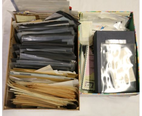 GB stamp collection including much predecimal mint stamps, corner blocks etc., first day covers, etc.&nbsp; 