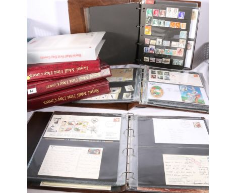 The Royal Mail GB collection of approximately 250 first day covers spanning 1999-2015 within four albums including Lord of Ri