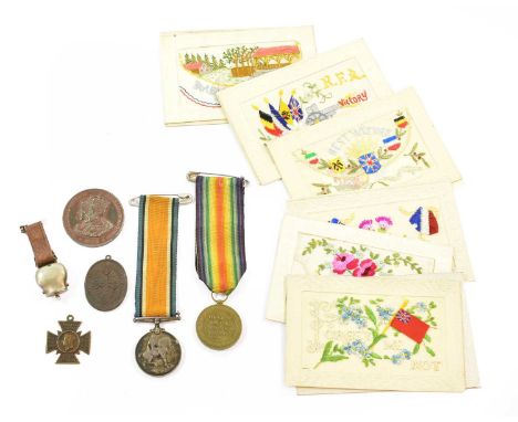 A First World War Pair, awarded to 63226 PTE.A.CARTLEDGE, DURH.L.I., comprising British War Medal and Victory Medal; also, a 