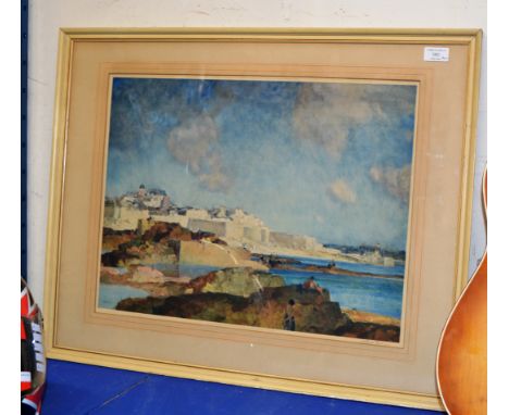A FRAMED &amp; GLAZED RUSSEL FLINT PRINT, SIGNED BY THE ARTIST     
