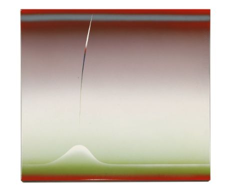 *Stefan Knapp (1921-1996)UNTITLEDEnamel on steel panel91 x 91cm*Artist's Resale Right may apply to this lot.