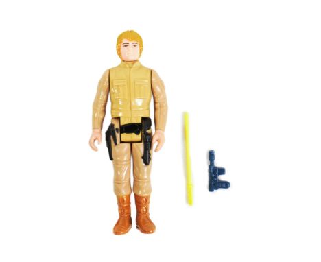 Star Wars - original vintage Kenner / Palitoy made action figure 'Luke Skywalker in Bespin Fatigues.' 1980 LFL Hong Kong COO.