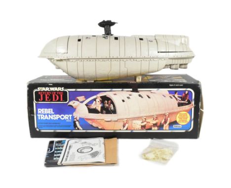 Star Wars - an original vintage 1982 Palitoy made Return Of The Jedi ' Rebel Transport Vehicle ' action figure playset. 100% 