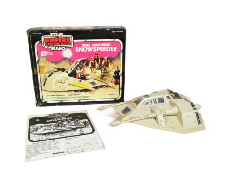 Star Wars - an original vintage 1980 Palitoy made Star Wars action figure playset ' Rebel Armoured Snowspeeder Vehicle ' from