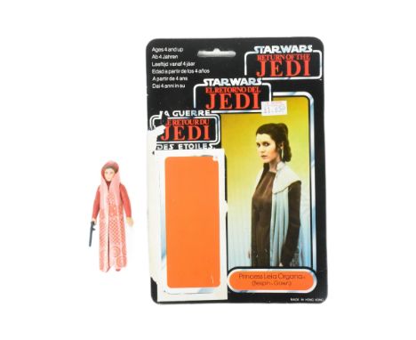 Star Wars - an original vintage Kenner / Palitoy made action figure ' Leia Organa (Bespin Gown) '. 100% complete, with origin