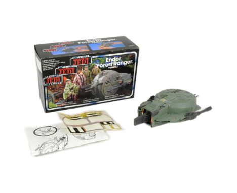 Star Wars - an original vintage 1983 Return Of The Jedi tri-logo boxed action figure playset ' Endor Forest Ranger '. 100% co