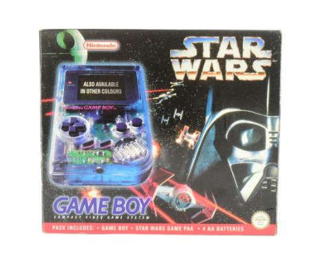 Star Wars - an original vintage 1995 Nintendo made Game Boy 'Compact Video Game System,' Star Wars edition featuring Game Boy