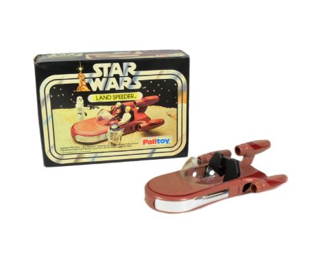 Star Wars - an original 'first issue' vintage 1977 Palitoy made action figure playset ' Land Speeder '. Fixed-bonnet UK Palit