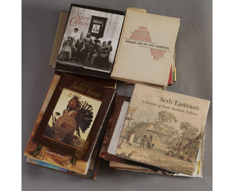 Twenty-one books of Native American and Western art. Titles include Spirit Capture: Photographs from the National Museum of t