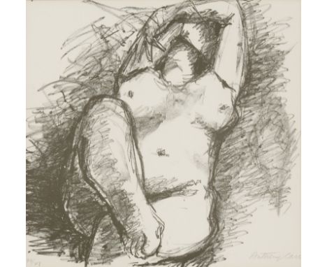 *Anthony Caro (British, 1924-2013) NUDE Lithograph, 1987, signed and numbered 48/48 in pencil, published by the Royal College