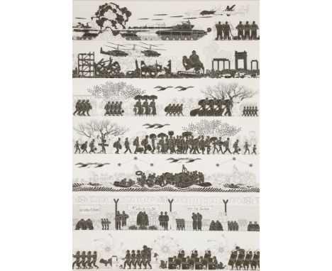 Ai Weiwei (Chinese, b.1957) ODYSSEY Offset lithograph, 2017, from the edition of 1000, on wove paper, the full sheet printed 