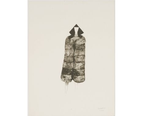 *Lynn Chadwick (British, 1914-2003) CLOAKED FIGURE Lithograph, 1971, signed, dated and inscribed 'E. d. A.', an artist’s proo