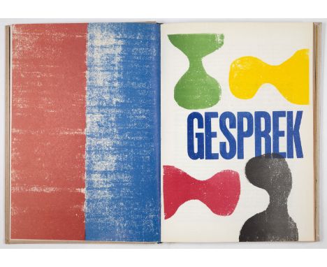 HENDRIK NICOLAAS WERKMANHommage à Werkman. Hrsg. von HAP Grieshaber. Stuttgart: Fritz Eggert 1957-58. Mit 46 farbig bedruckte