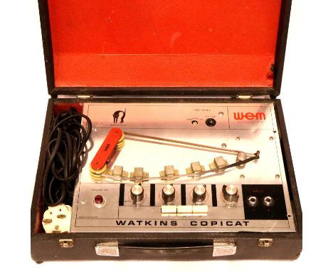 Watkins Copicat reel to reel tape recorder. P&amp;P Group 2 (£18+VAT for the first lot and £3+VAT for subsequent lots) 