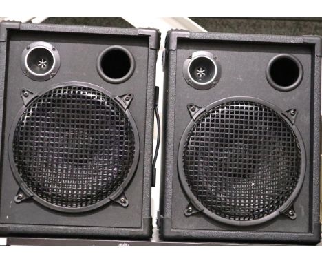 Two 100w speaker fitted with Celestion K12T-100 speakers and Motorola Mexico tweeter speakers. Not available for in-house P&a