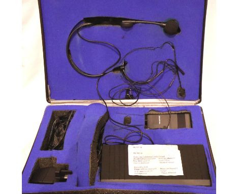 Trantec digital WI-FI head wearing remote microphone. All electrical items in this lot have been PAT tested for safety and ha