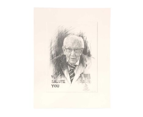 Carole Condé Portrait pencil drawing 31 x 24cm This lot is not sold with copyright.