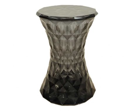 Marcel Wanders for Kartell. A 20th century polycarbonate waisted stool/occasional table makers mark to base, height 46.5cm.