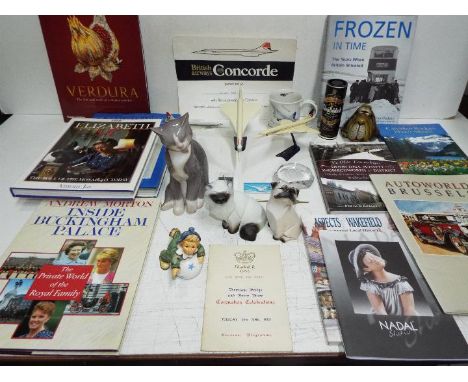 Concord / Collectors - Three model Concorde's and various related collectables, Hummel MI. Club limited edition figure(boxed 