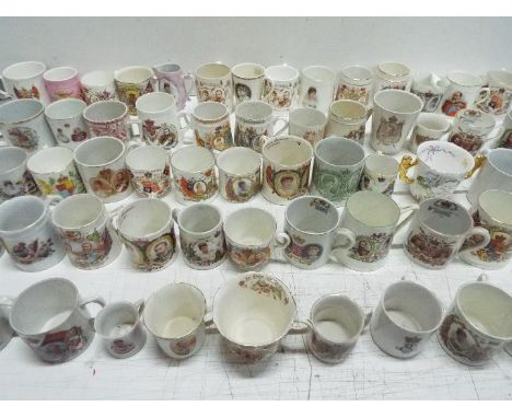 Royal Commemorative Ceramic / Glass Collection # 17 - 19th Century, Victorian and later. Cups, Mugs Figures and plates etc. I