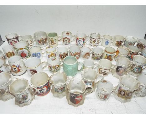 Royal Commemorative Ceramic / Glass Collection # 16 - 19th Century, Victorian and later. Cups, Mugs Figures and plates etc. I