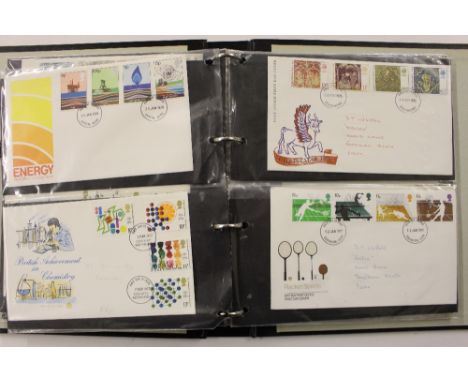 Two albums of first day covers
