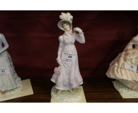 A Royal Worcester figurine 'The Regency' with certificate of authenicity