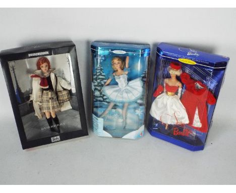 Barbie, Mattel - Three boxed 'Collector Edition' and 'Limited Edition' Barbie dolls. Lot consists of #29421 'Limited Edition 