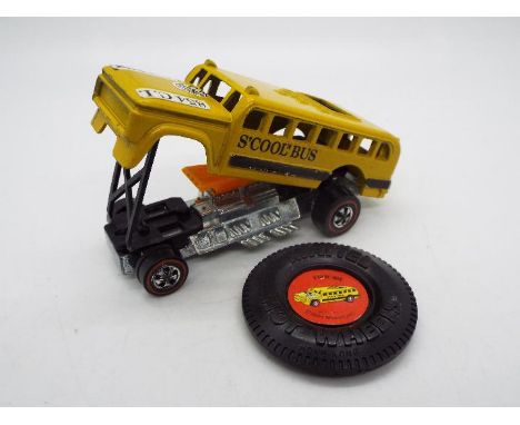 Hot Wheels - Redline - The Heavyweights - A rare 1970 S'Cool Bus in Very Good condition with only light paint wear and it com