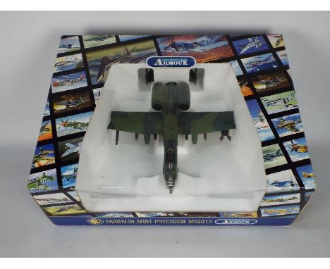 Armour Collection - A boxed diecast 1:48 scale Armour Collection (Franklin Mint) B11B921 A10 Warthog. The model appears to be