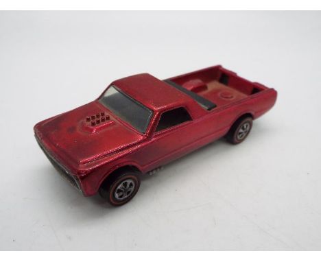 Hotwheels, Redline, Skyshow - An unboxed Hot Wheels 'Skyshow' Custom Fleetside. The model in creamy pink appears to be in Goo