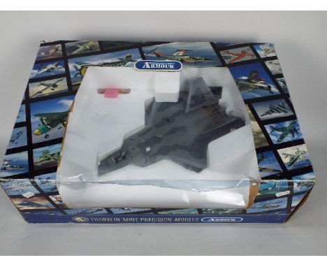 Armour Collection - A boxed diecast 1:48 scale Armour Collection (Franklin Mint B11F020F22 Raptor. The model appears to be in