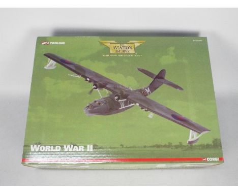 Corgi Aviation Archive - A boxed 1:72 scale AA36101 Catalina Mk.IIA 209 Sqn, Pembroke Dock, October 1941 from Corgi AA 'World