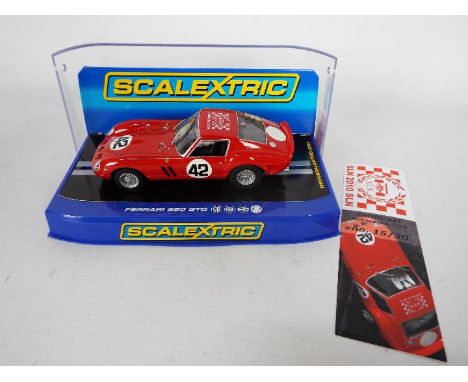 Scalextric - A boxed Limited Edition Scalextric C2970 Ferrari 250 GTO RN42 Monza 1963 produced for SLN (Scalextric Collectors