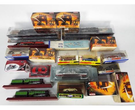 Matchbox, Corgi, Atlas Editions, Other - A mixed collection of mainly boxed diecast model vehicles together with some static 