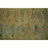 Ghuang Shen, (after): Chinesische Bildrolle: 108 Generäle von "Huang Shen"