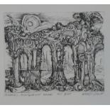 Stuwe, Albert: Kleine Brückenruine, 1987