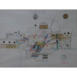 Steinberg, Saul: Via Air Mail, 1970
