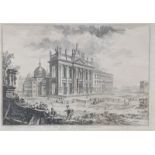 Piranesi, Giovann Battista: Veduta di San Giovanni in Laterano