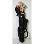 Set von 10 Golfschlägern und Tasche, Marke "Extreme"