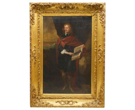 Follower of Anthony van Dyck (Flemish 1599–1641) or Cornelis Janssens van Ceulen (Jonson) (Dutch 1593-1661): 'Portrait of Sir