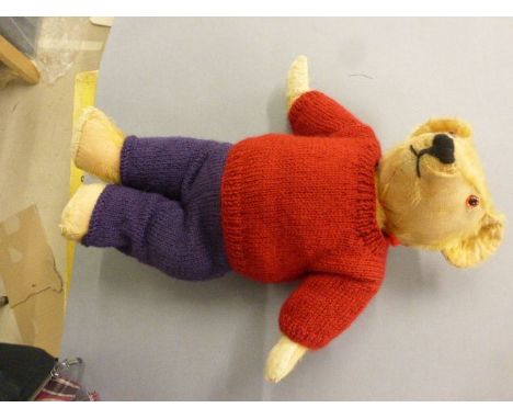 Vintage teddy bear circa 1940