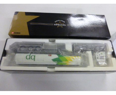 Boxed Corgi Gold Star Special CC11907 ERF EC Petrol Tanker BP with certificate