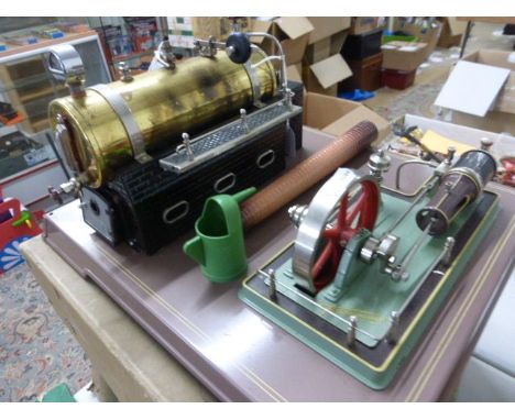 Boxed Fleischmann 130/2 Stationary Live Steam tablet fired engine complete and in good condition