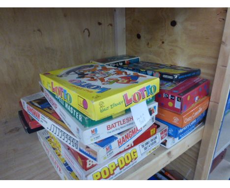 Good collection of boxed vintage board games the include Buccaneer, Pop-Dog, Disney Lotto, Ad Lib etc