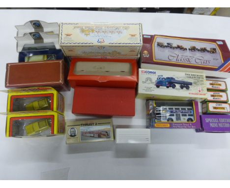 Group of 17 boxed diecast vehicles to include Cogi The Brewery Collection, Corgi Only Fools and Horses x 2, Lledo etc