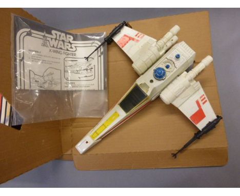 Boxed Kenner Star Wars X-Wing Fighter with instructions, appearing vg