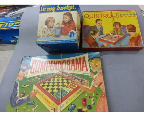 Collection of vintage boxed games and toys to include Super Soccer, Kay's Chemistry set etc, various levels of completion in 