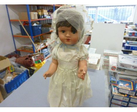 Two vintage dolls to include Armand Marseille marked 390 A7M with bisque head loose from body